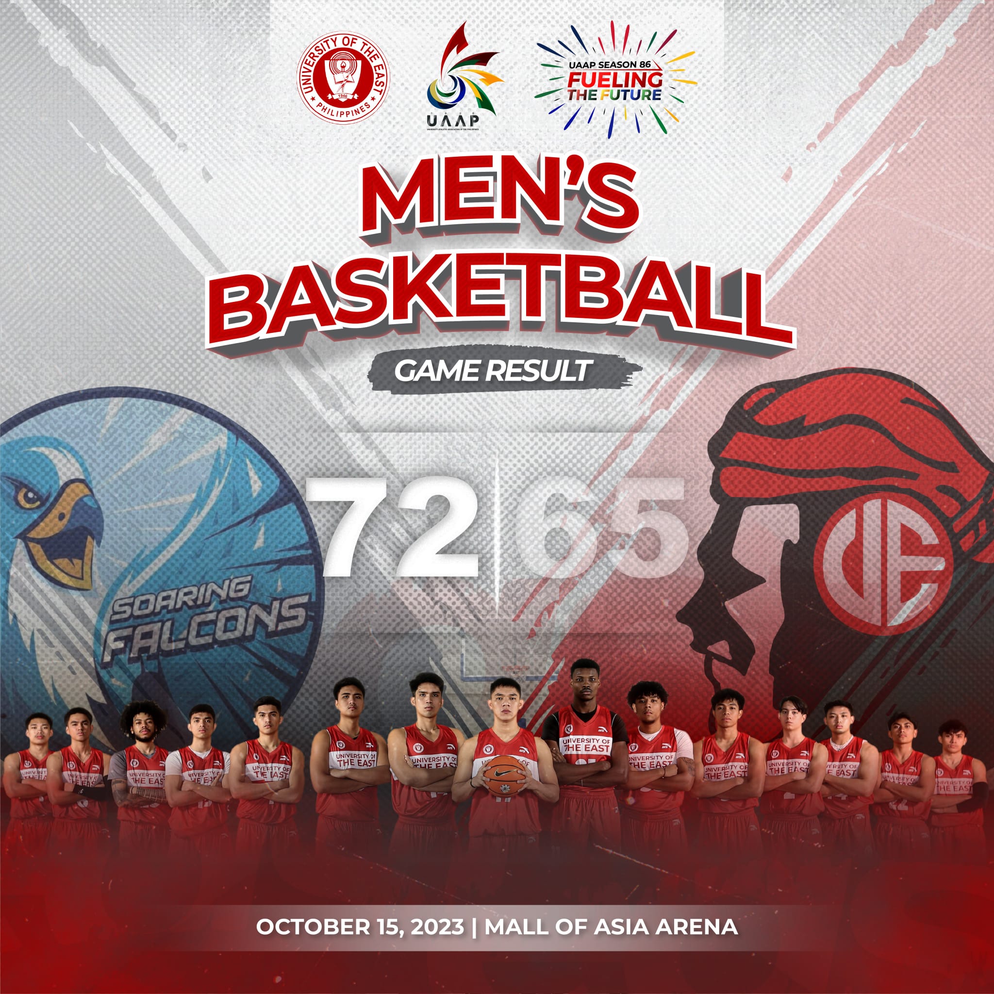The UE Red Warriors Men's... - University of the East (UE)