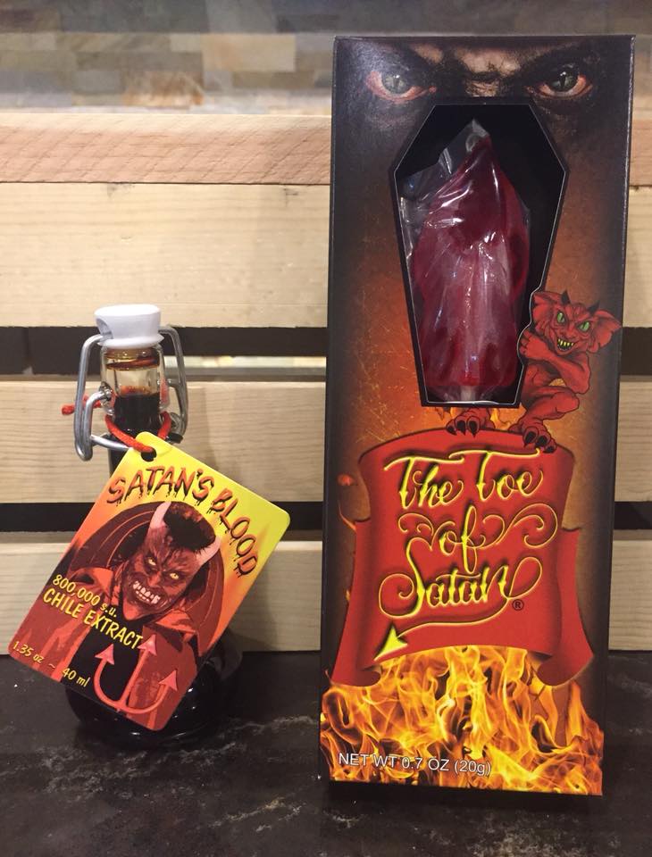 Sadi, Blood Harvester 1枚 Are you up for the Toe of Satan challenge, the worlds hottest