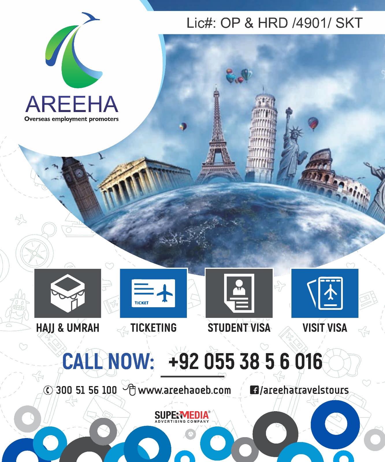 Areeha Corporation | Gujranwala