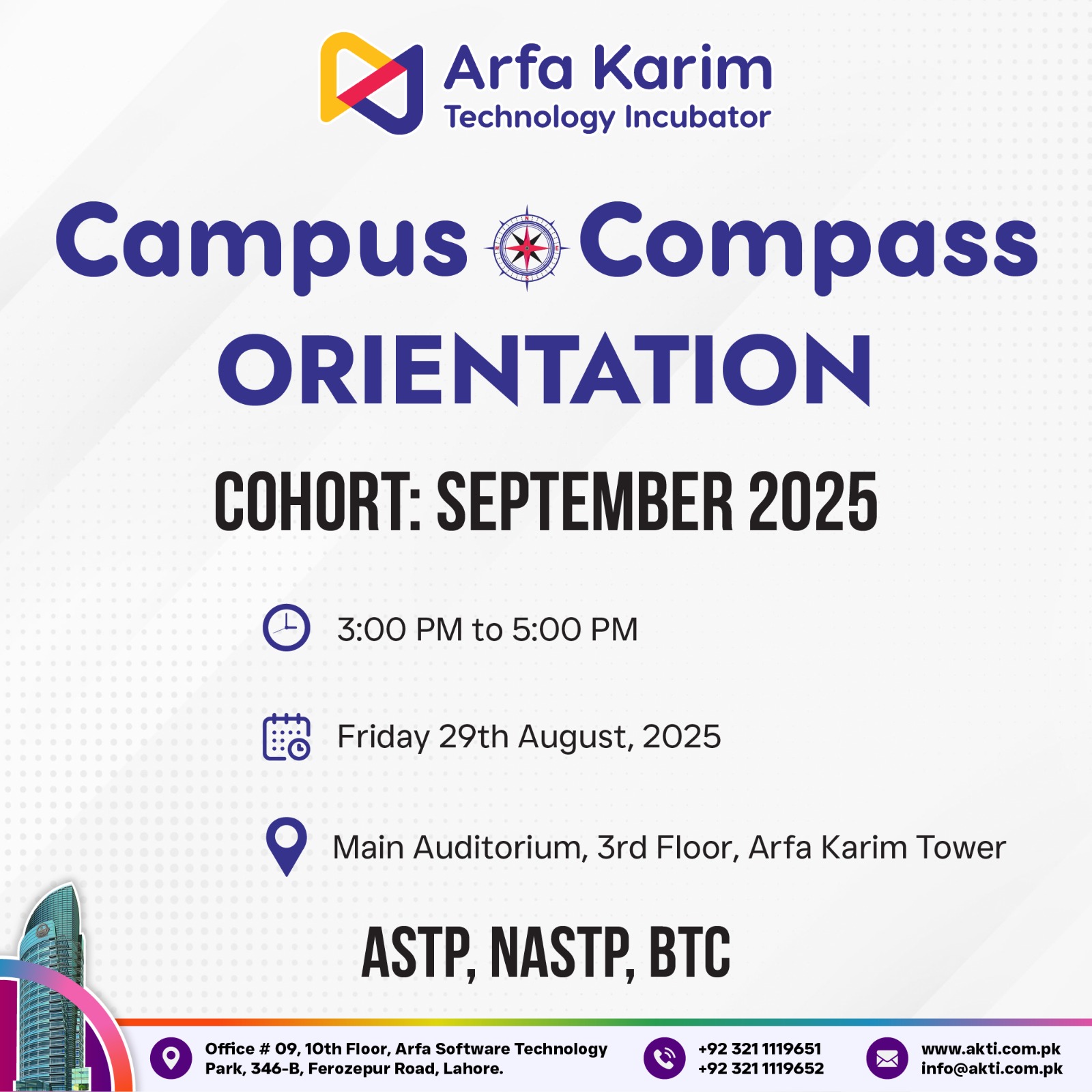 Arfa - 𝐂𝐚𝐦𝐩𝐮𝐬 𝐂𝐨𝐦𝐩𝐚𝐬𝐬 | 𝐒𝐭𝐮𝐝𝐞𝐧𝐭𝐬 𝐎𝐫𝐢𝐞𝐧𝐭𝐚𝐭𝐢𝐨𝐧 – 𝐒𝐞𝐩𝐭𝐞𝐦𝐛𝐞𝐫 𝐂𝐨𝐡𝐨𝐫𝐭 We look ...