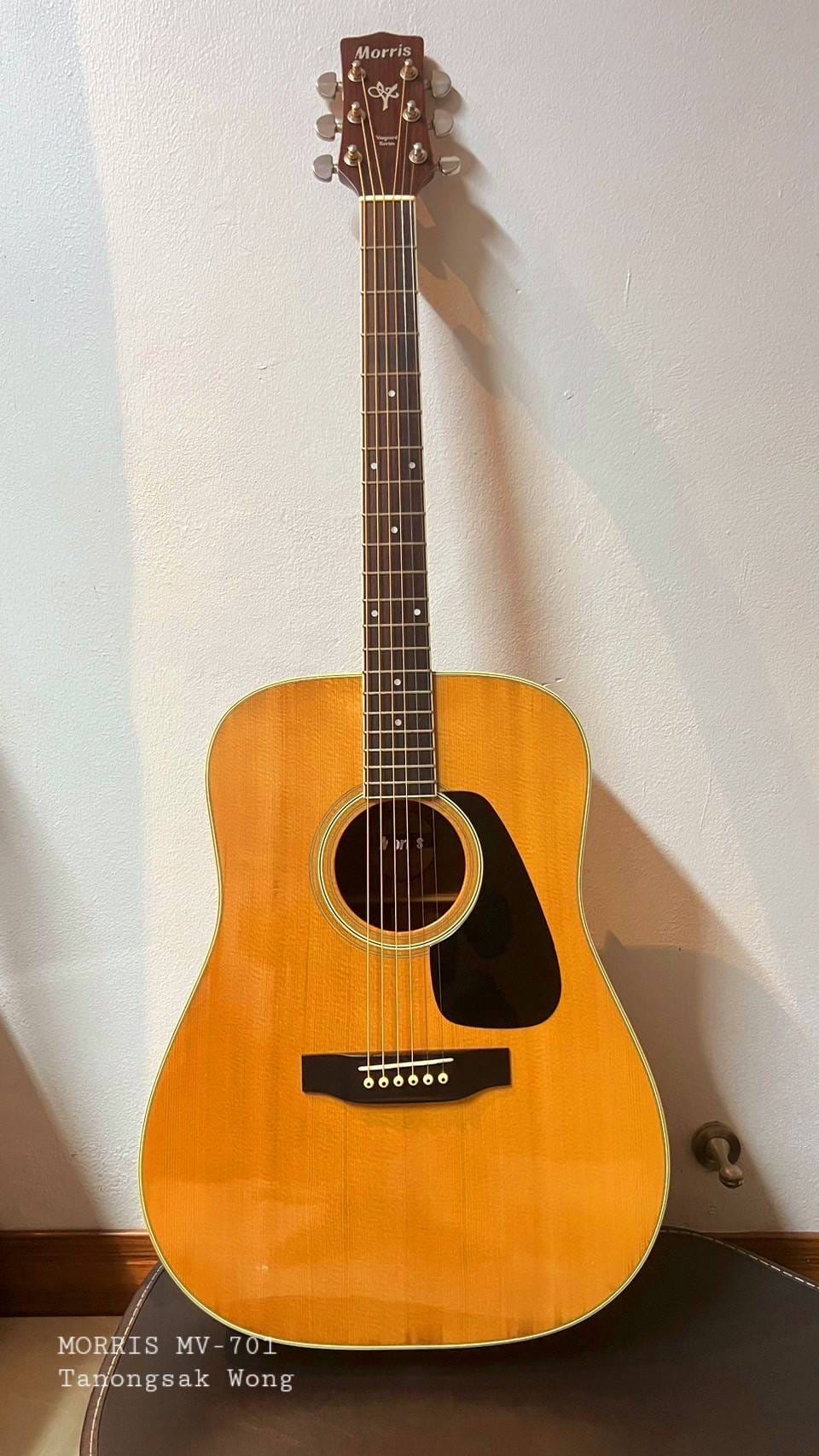MORRIS MV-701, TOP SOLID” Vintage MADE IN JAPAN 1982, Vanguard