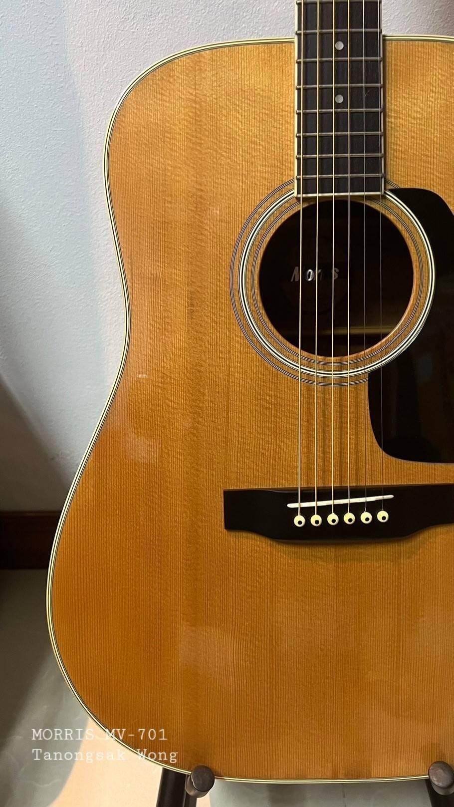 MORRIS MV-701, TOP SOLID” Vintage MADE IN JAPAN 1982, Vanguard