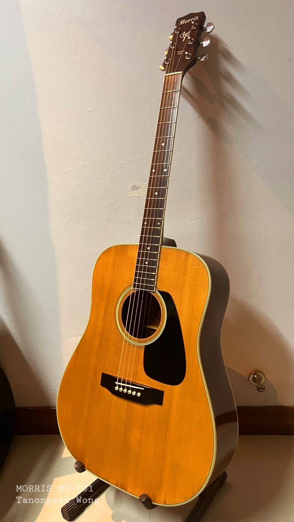 MORRIS MV-701, TOP SOLID” Vintage MADE IN JAPAN 1982, Vanguard