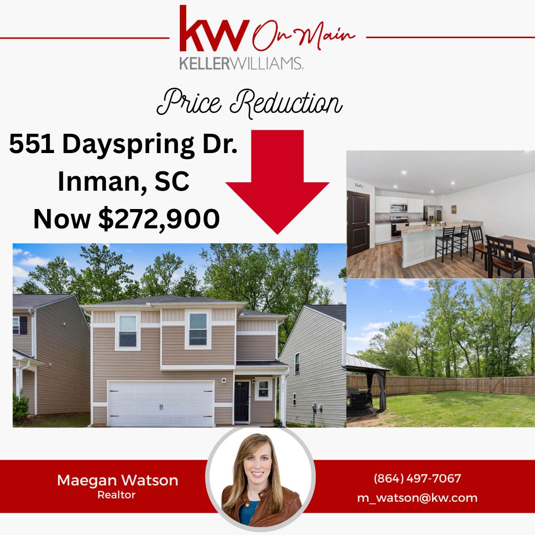 Maegan Watson with Keller Williams on Main | Spartanburg SC