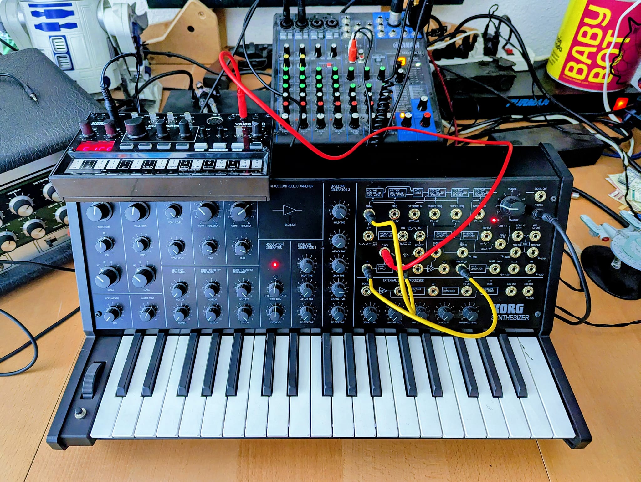 Using MS-20IC controller with Korg MS-20 in Live 11
