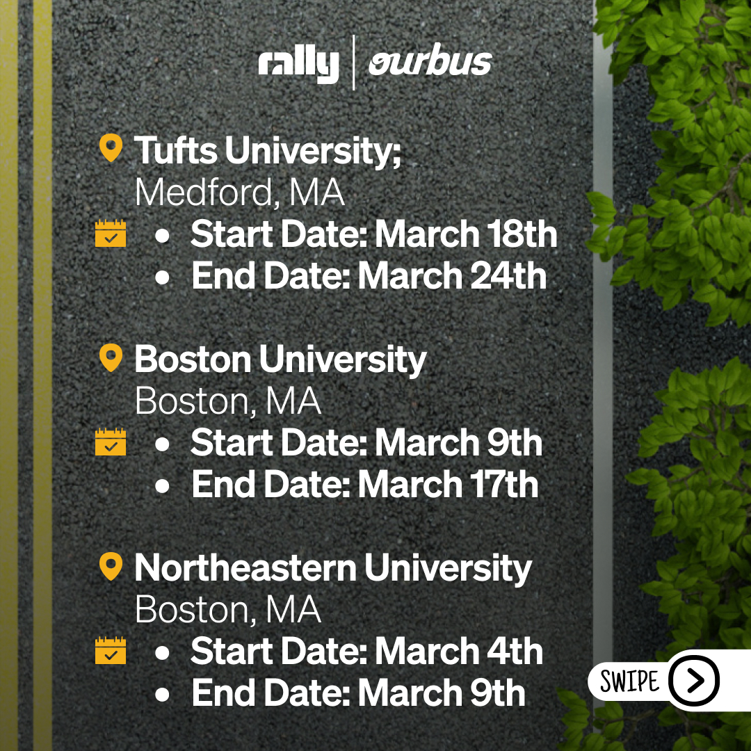 OurBus - 🚌 Ready for Spring Break, MA and CT students?...