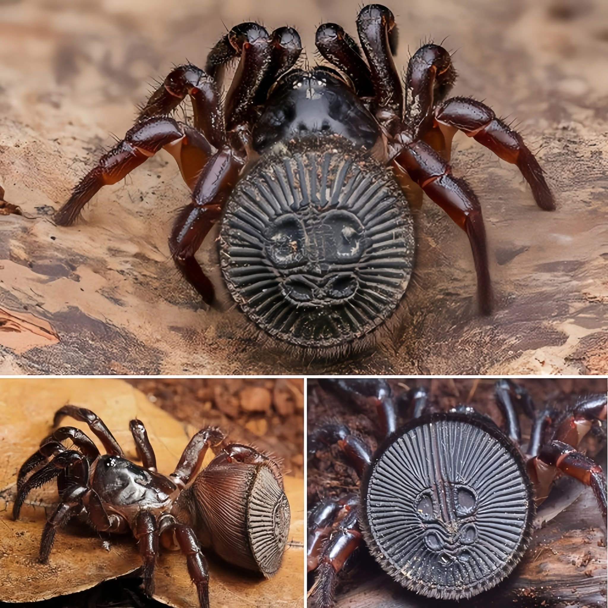 Chinese hourglass spider's unique defense mechanism