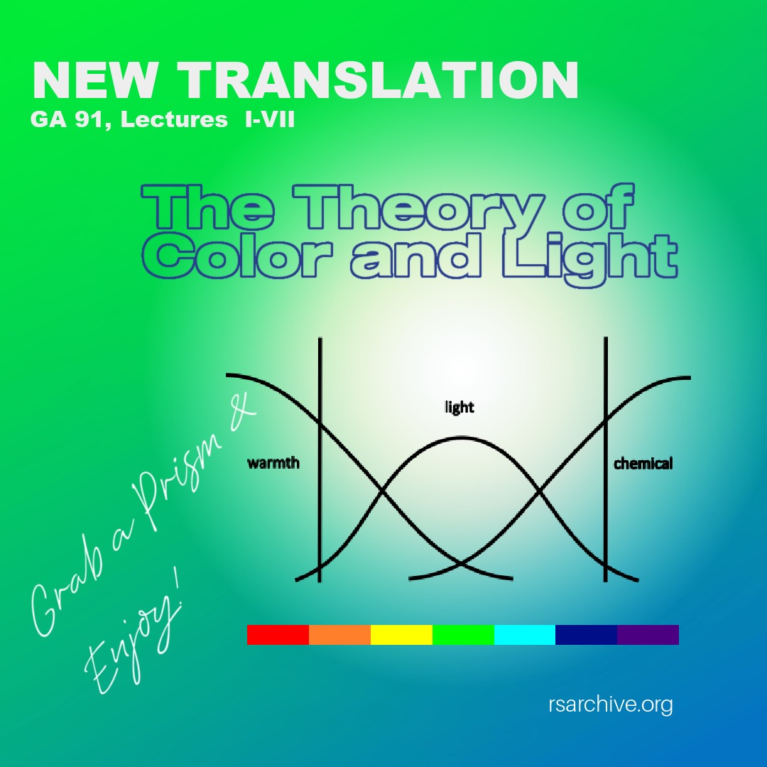 new translation steiner's theory of... - Theory of Colours | Facebook