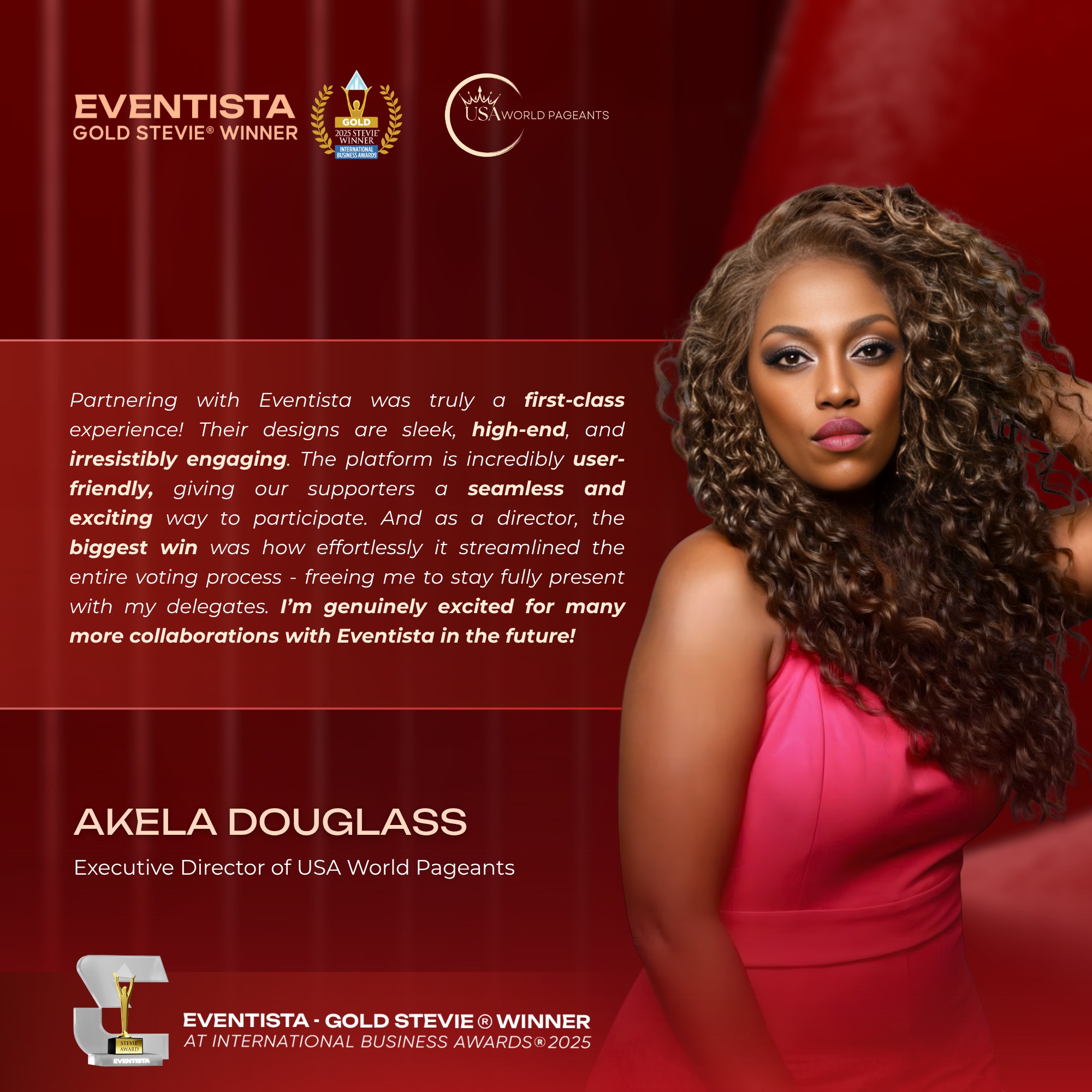 Eventista - 🌟 EXECUTIVE DIRECTOR OF USA WORLD PAGEANTS:... | Facebook