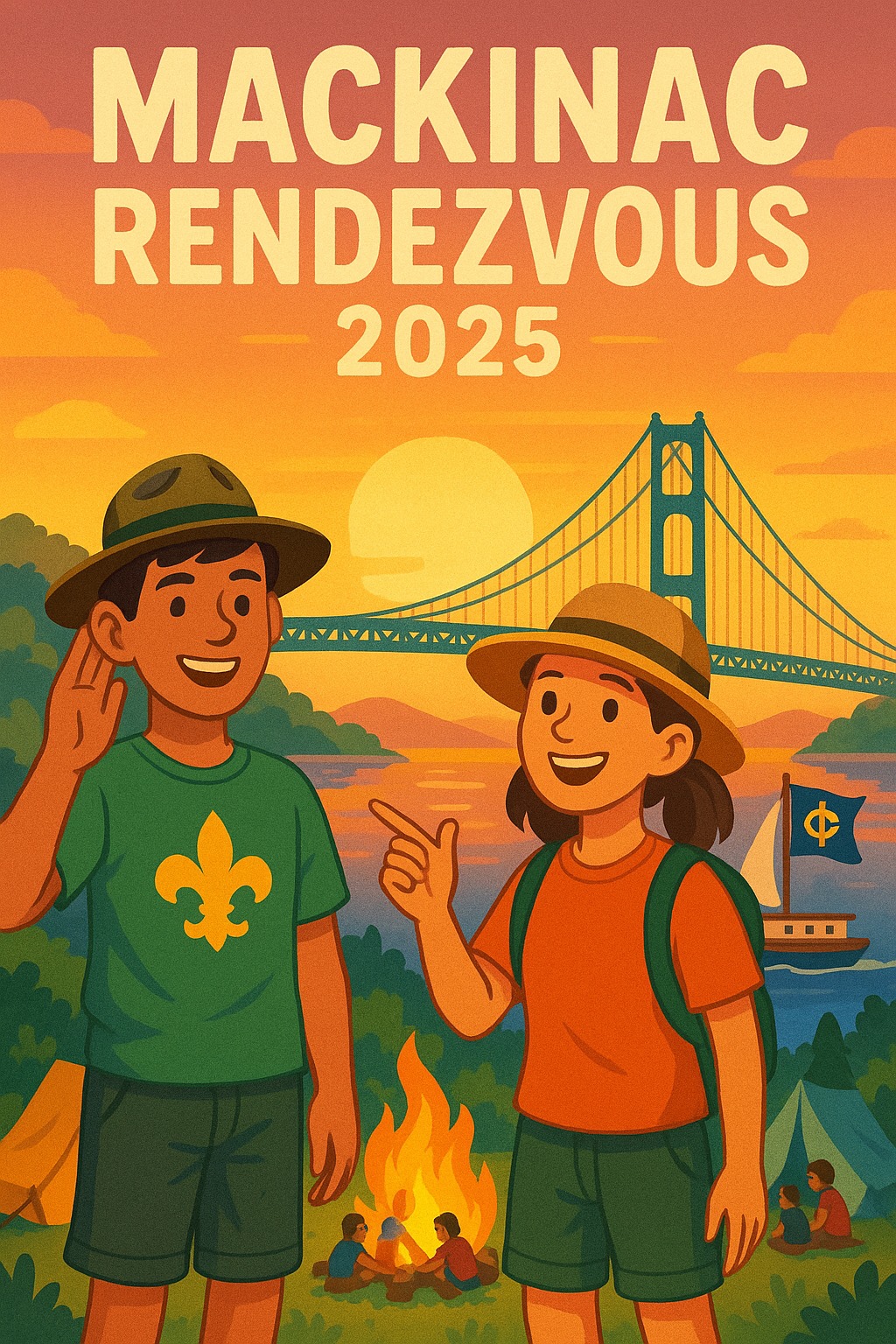 🚨 A Scout Tradition Like No Other! 🚨... - Mackinac Rendezvous | Facebook