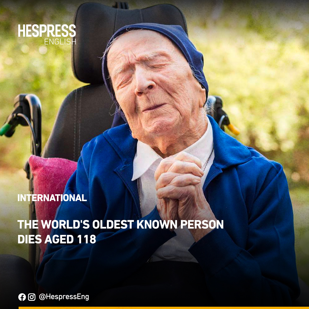 The world's oldest known person, Lucile... - Hespress English