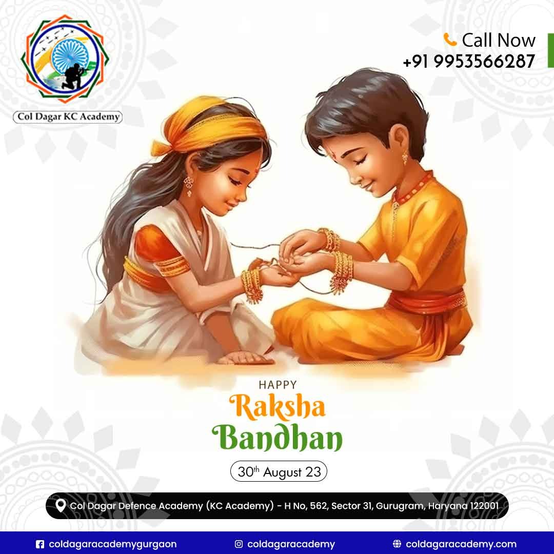 Happy Raksha Bandhan to all... - Dagar SSB Academy Gurgaon | Facebook