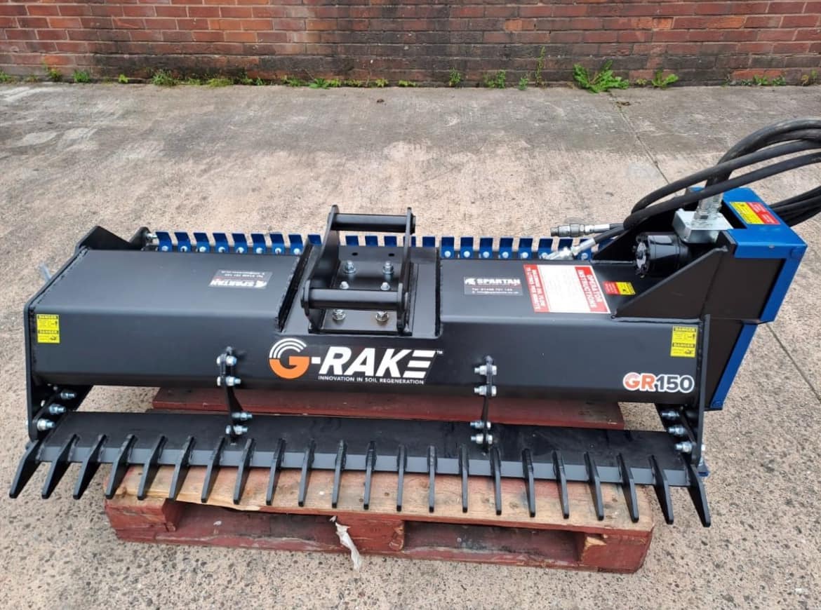 Introducing the GR150 G-Rake –... - Spartan Equipment Sales