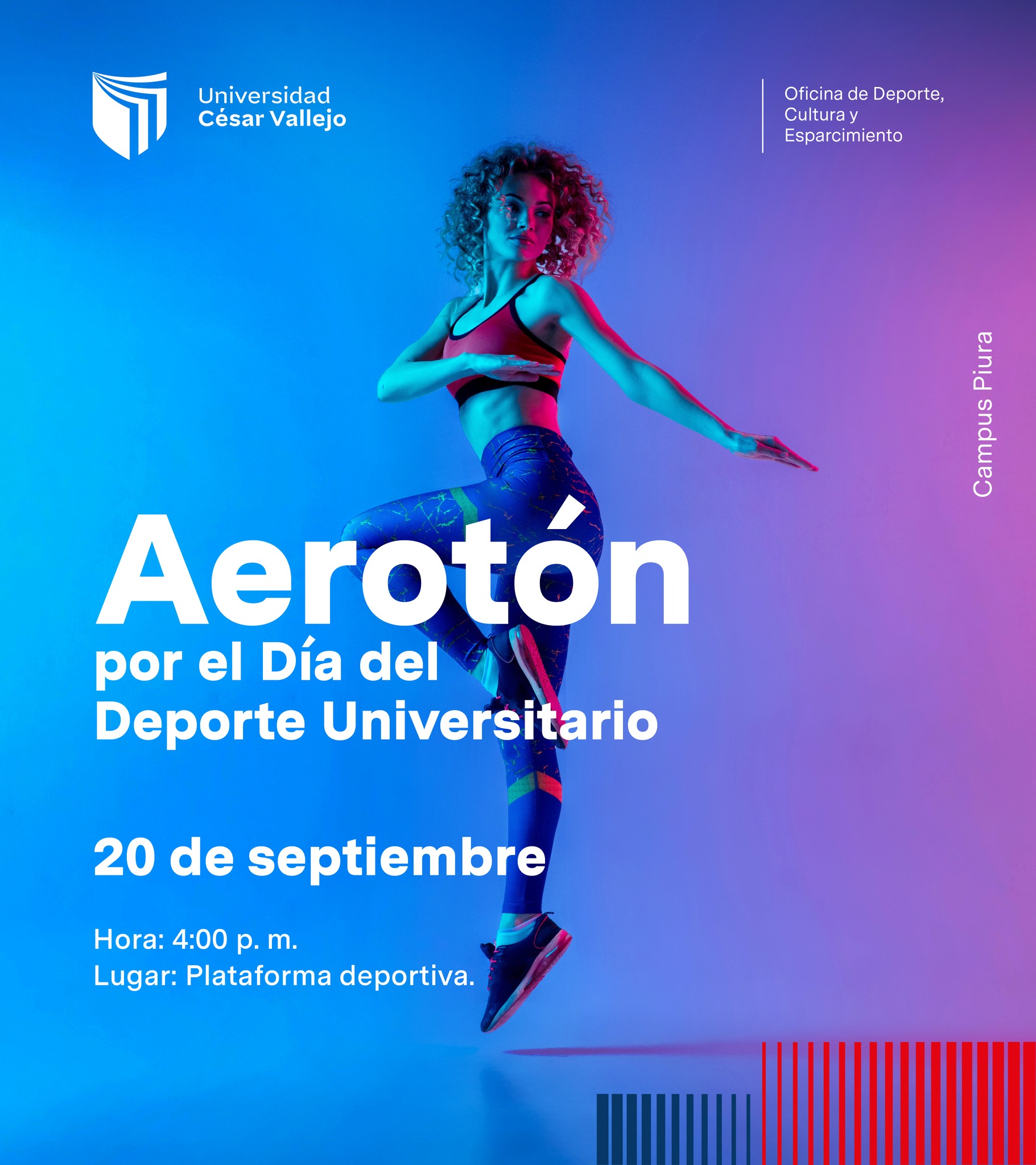 🤩 Realizaremos un aerotón en... - Universidad César Vallejo
