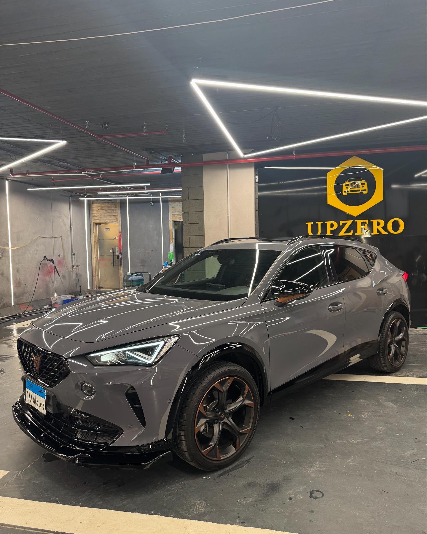 Cupra formentor ▪️Front lip cupra ▪️Bat mirror ▪️full chrome 
