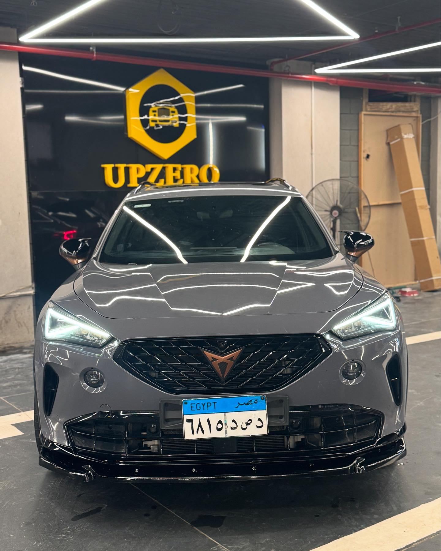 Cupra formentor ▪️Front lip cupra ▪️Bat mirror ▪️full chrome 