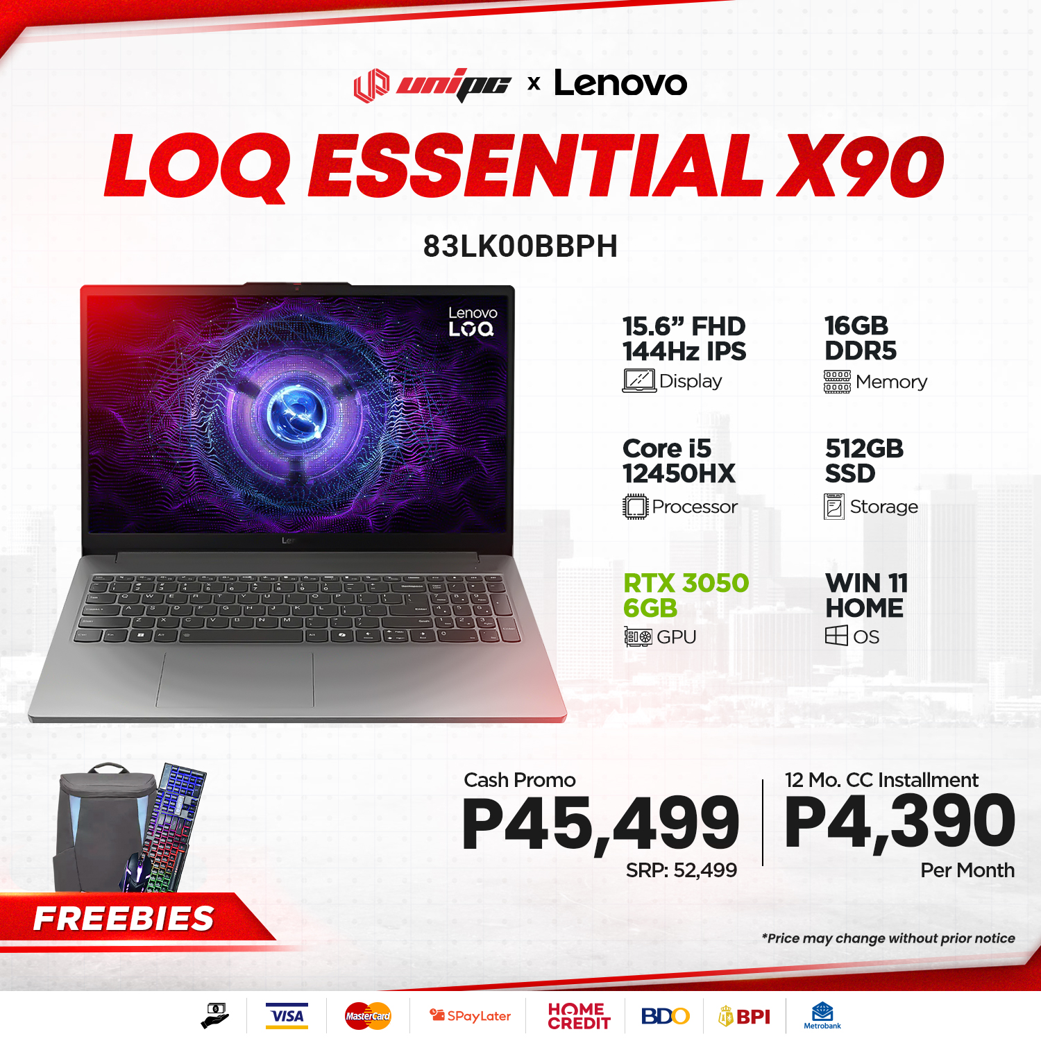 UniPC - Your essential partner is the newest Lenovo LOQ BBPH! An Intel ...