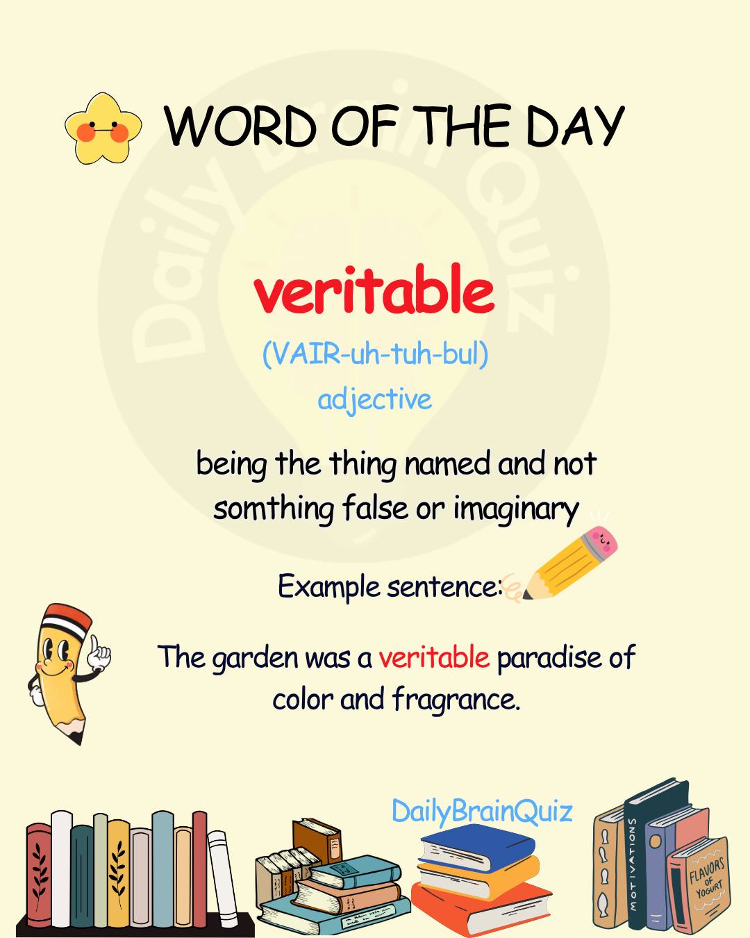 Daily - The #wordoftheday is 'veritable'. | Facebook