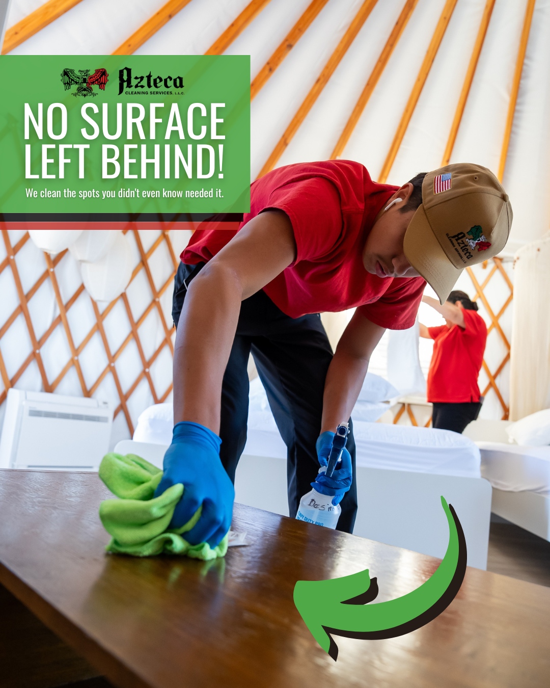 Azteca - At Azteca Cleaning Services, we tackle the hidden spots you ...