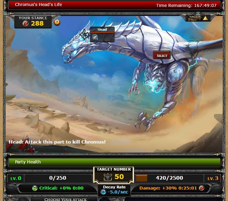 New Monster Release! Chromus Head... - Castle Age Game Tips
