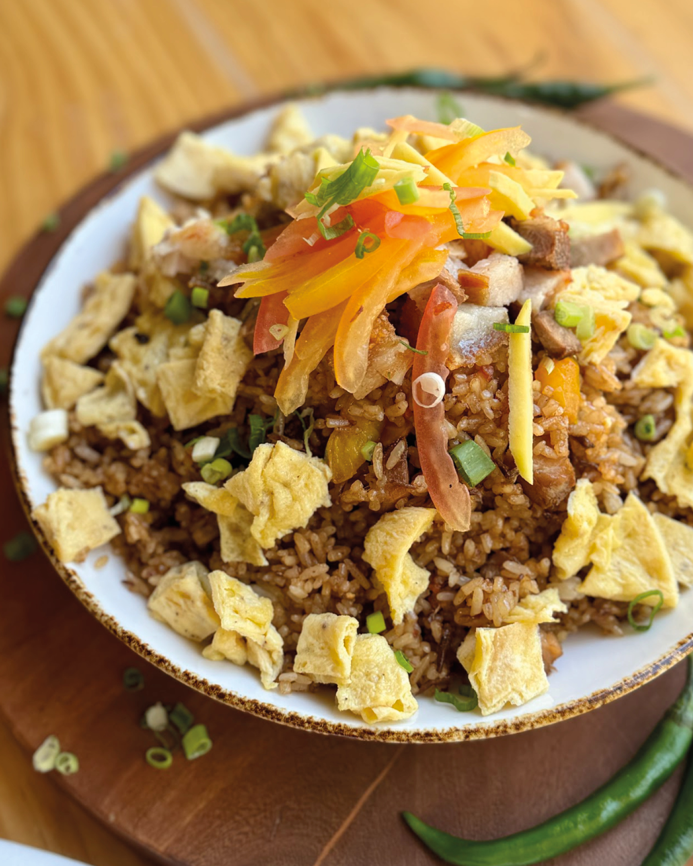 La - GINAMOS FRIED RICE Also known as bagoong fried rice — Comes loaded ...