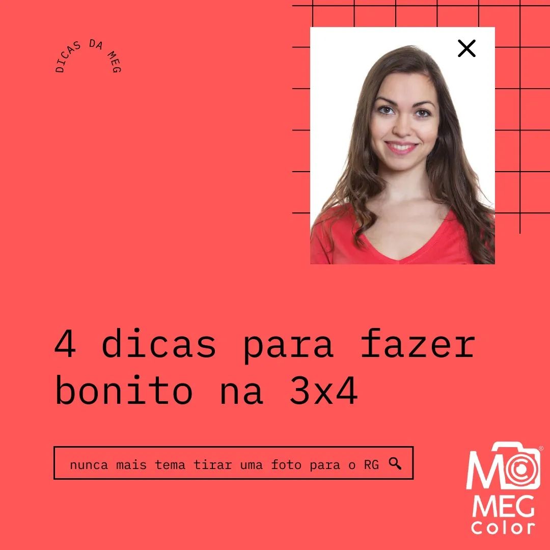 Meg Color - Que tal rever essas dicas para tirar uma 3x4... | Facebook