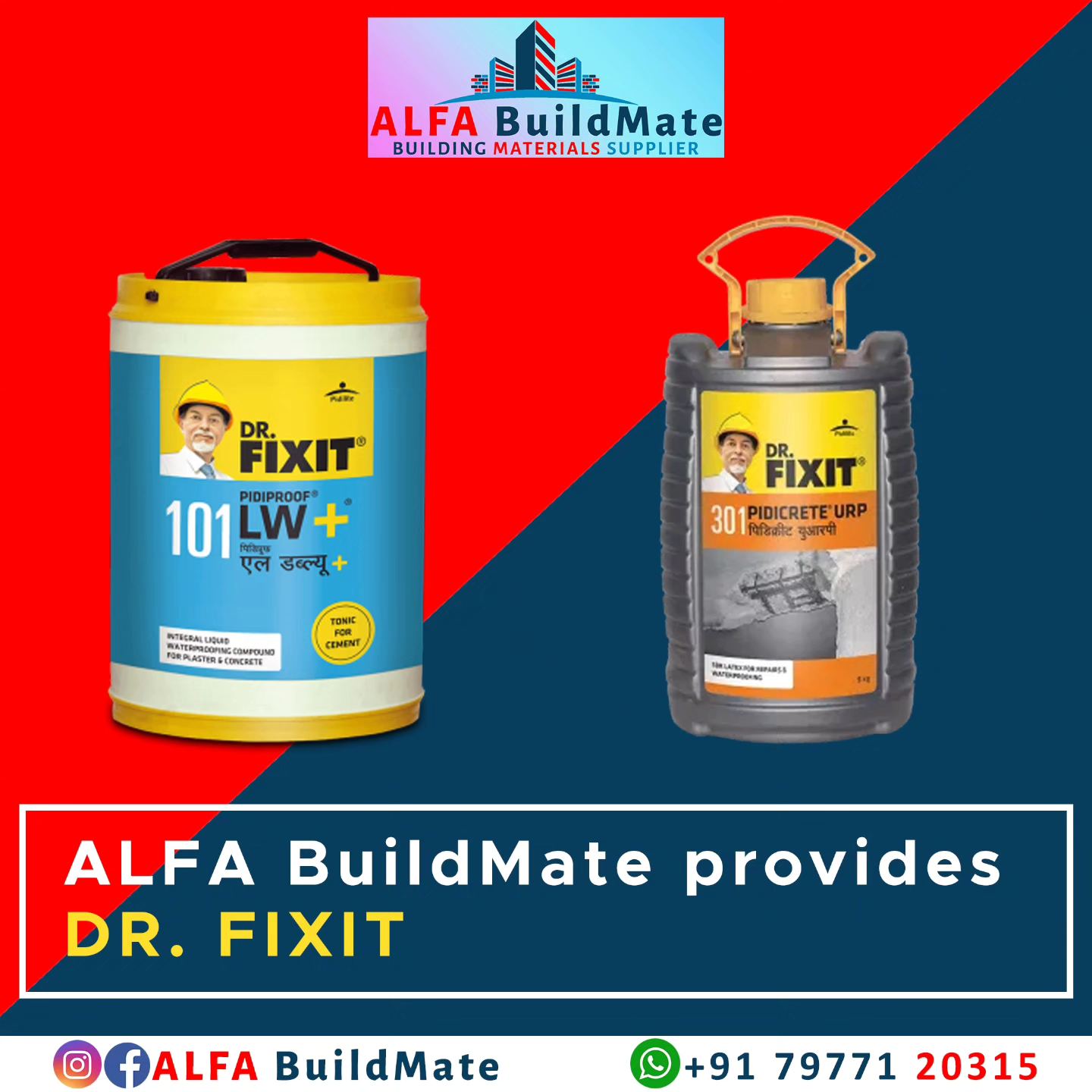 ALFA BuildMate - Dr. Fixit @ALFABuildMate 🇮🇳 📍 Mumbai,... | Facebook