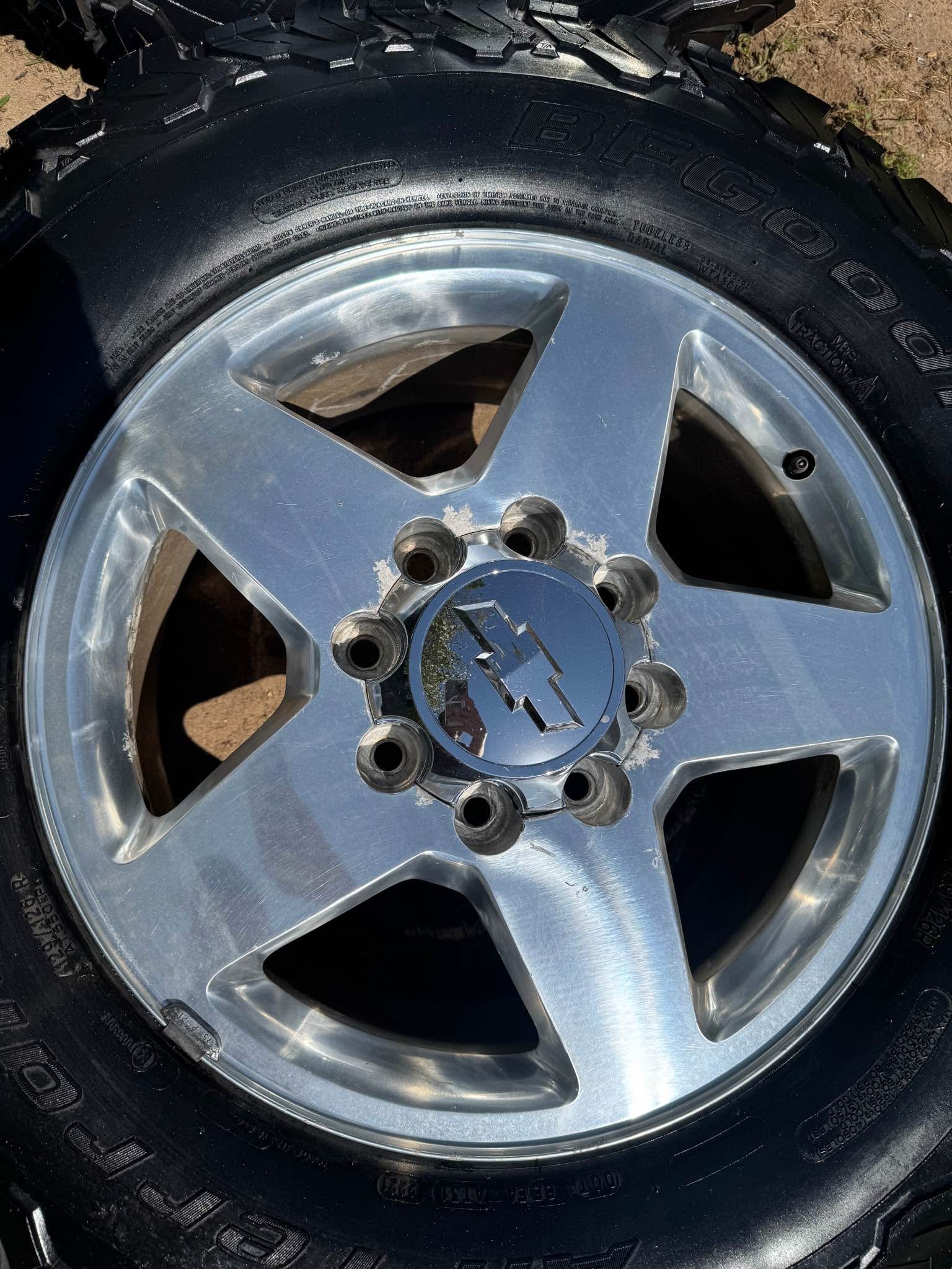 2 Wheel Spacers 2011-2022 Chevy Silverado 2500 3500 HD - Street Dirt Track