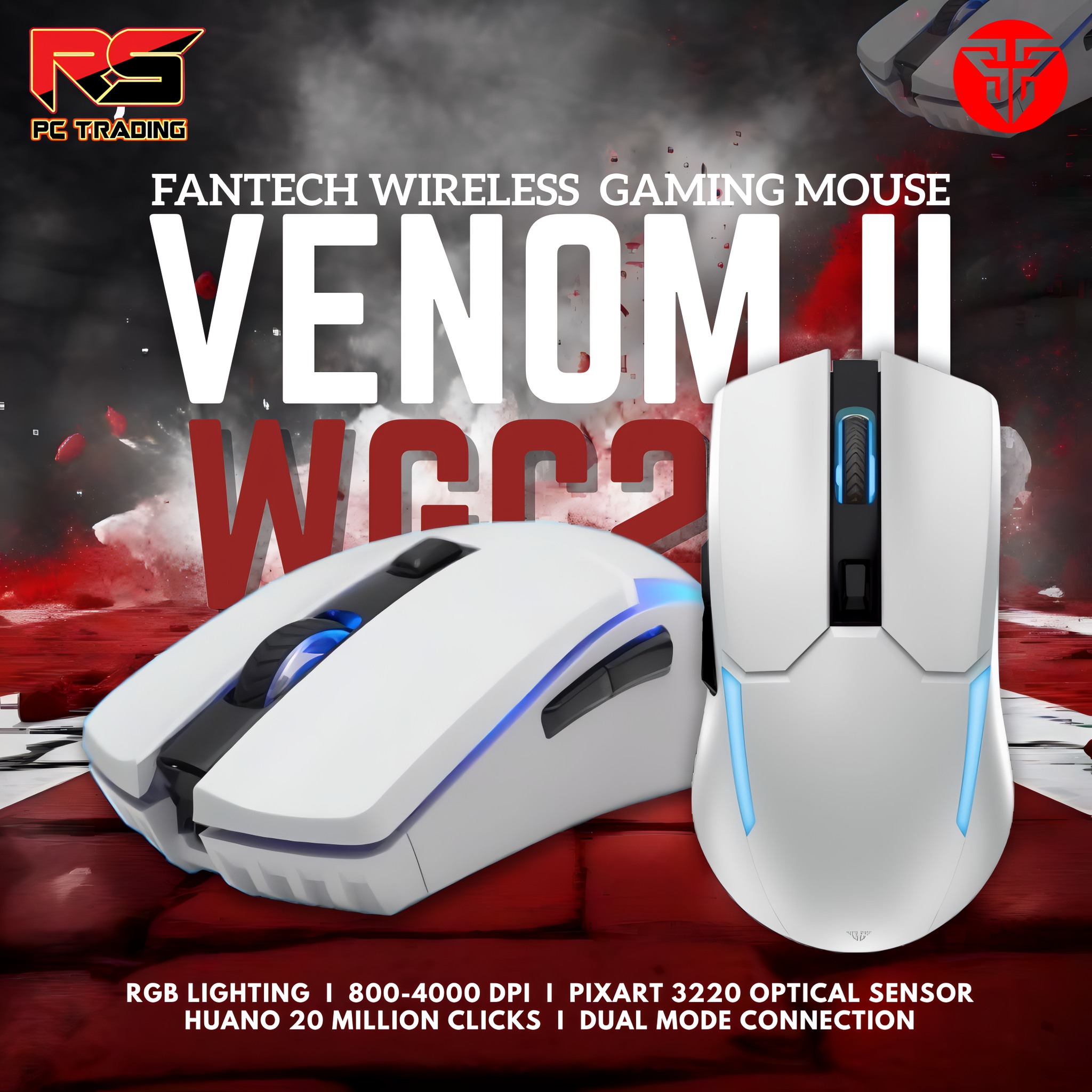 PC CORE - Introducing our Fantech gaming mouse. Clicks so... | Facebook