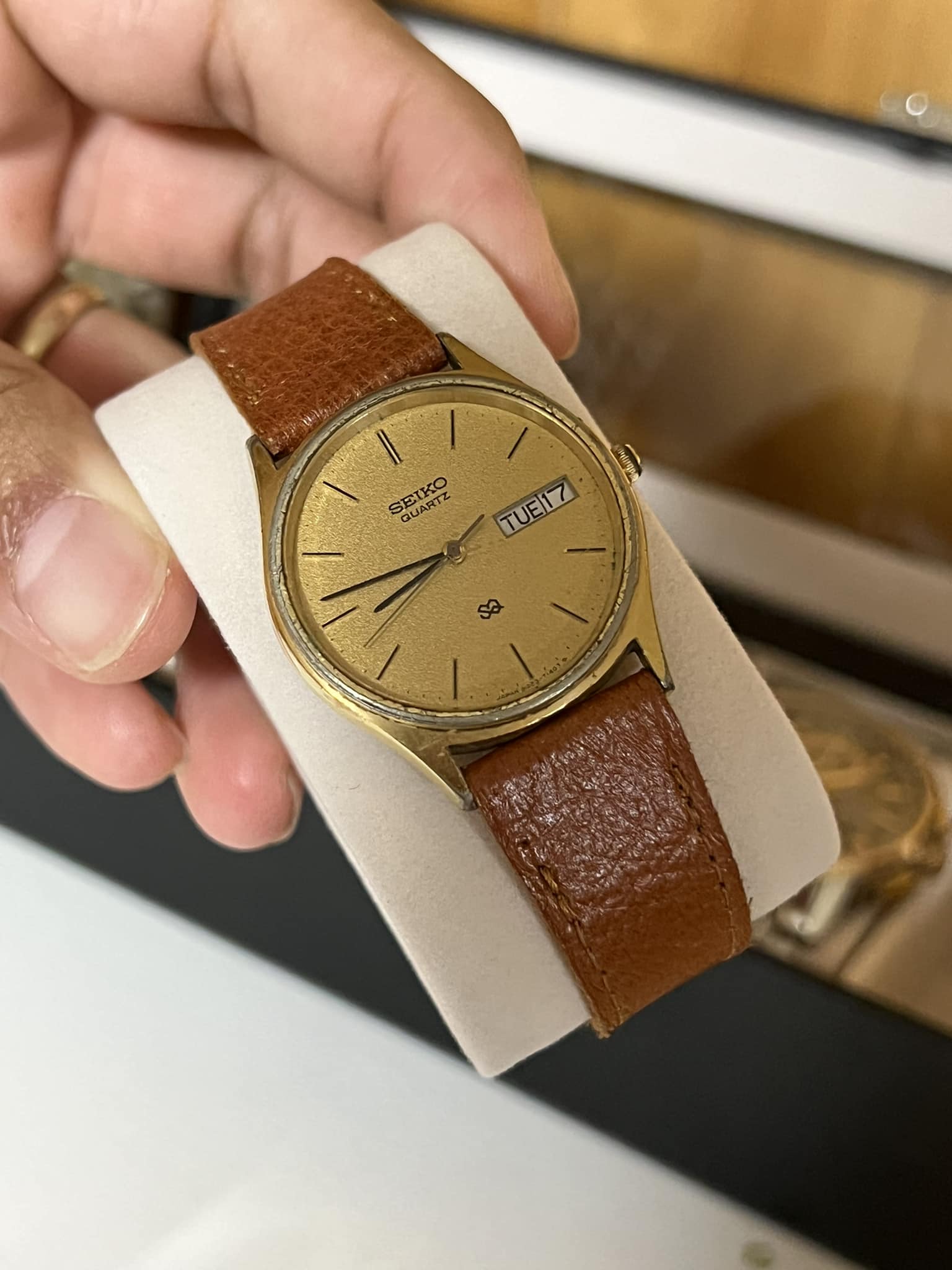 Seiko type II quartz watch from 1987 found in Japan