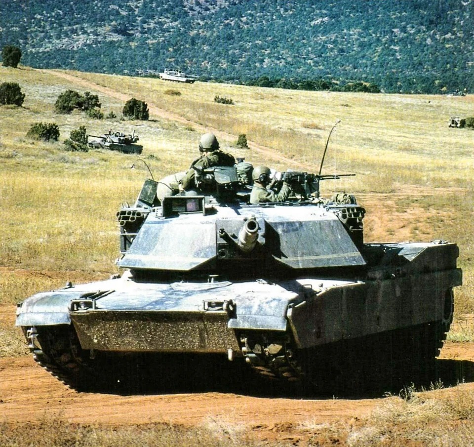 An IP M1 Abrams featuring the T-156 track at Fort Carson, Colorado.