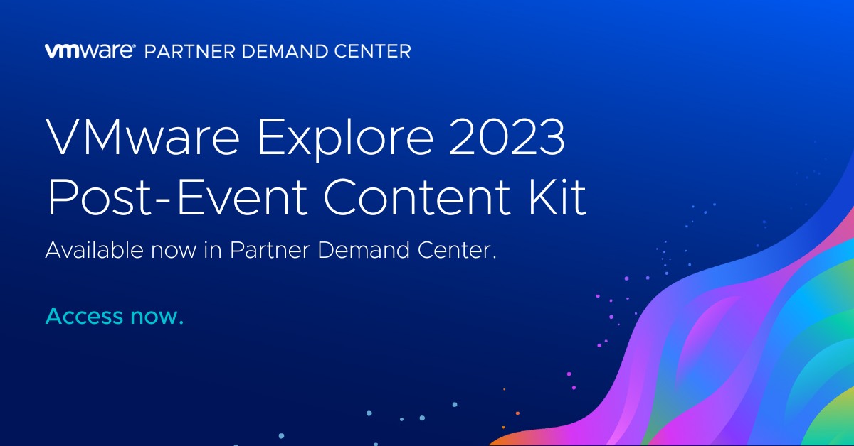 The #VMwareExplore 2023... - VMware Partner Connect