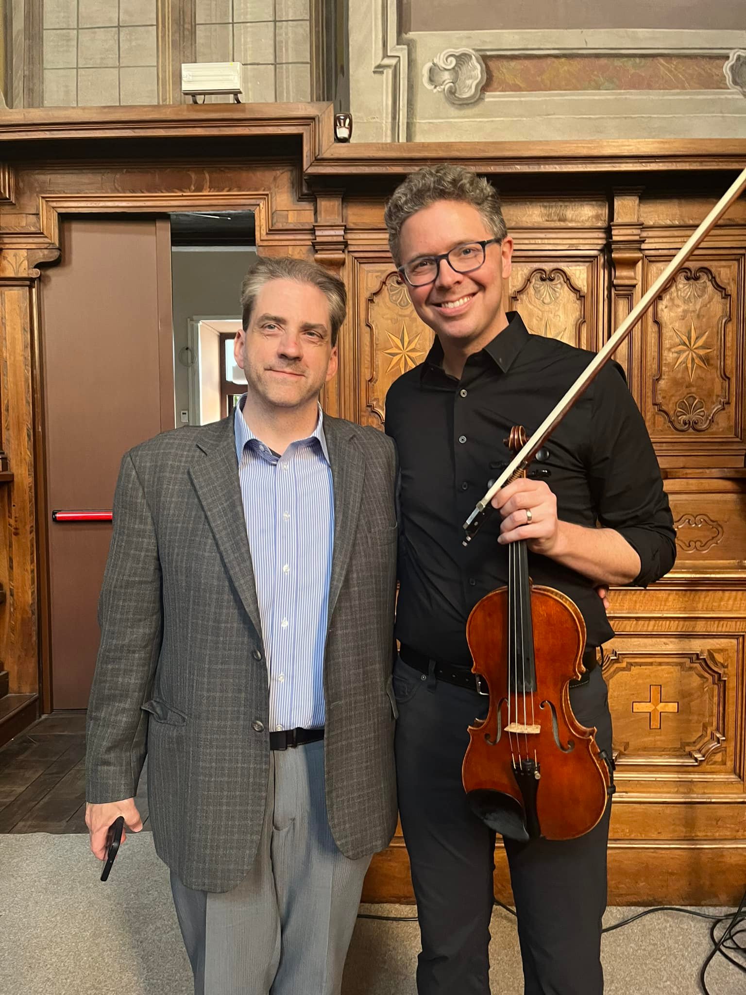 Erik Rohde : conductor, violinist