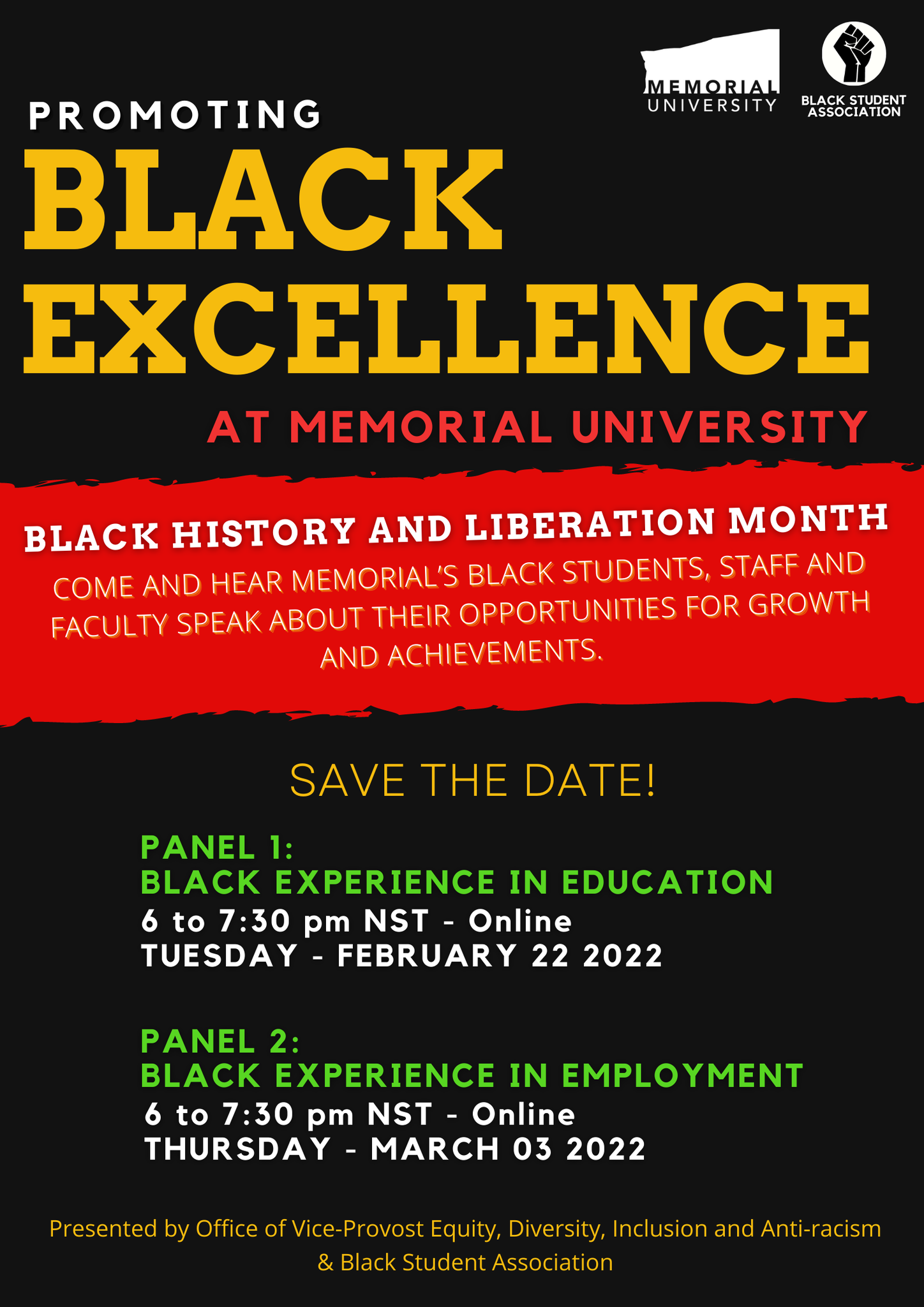 Memorial University, Newfoundland and Labrador - Save the date ...