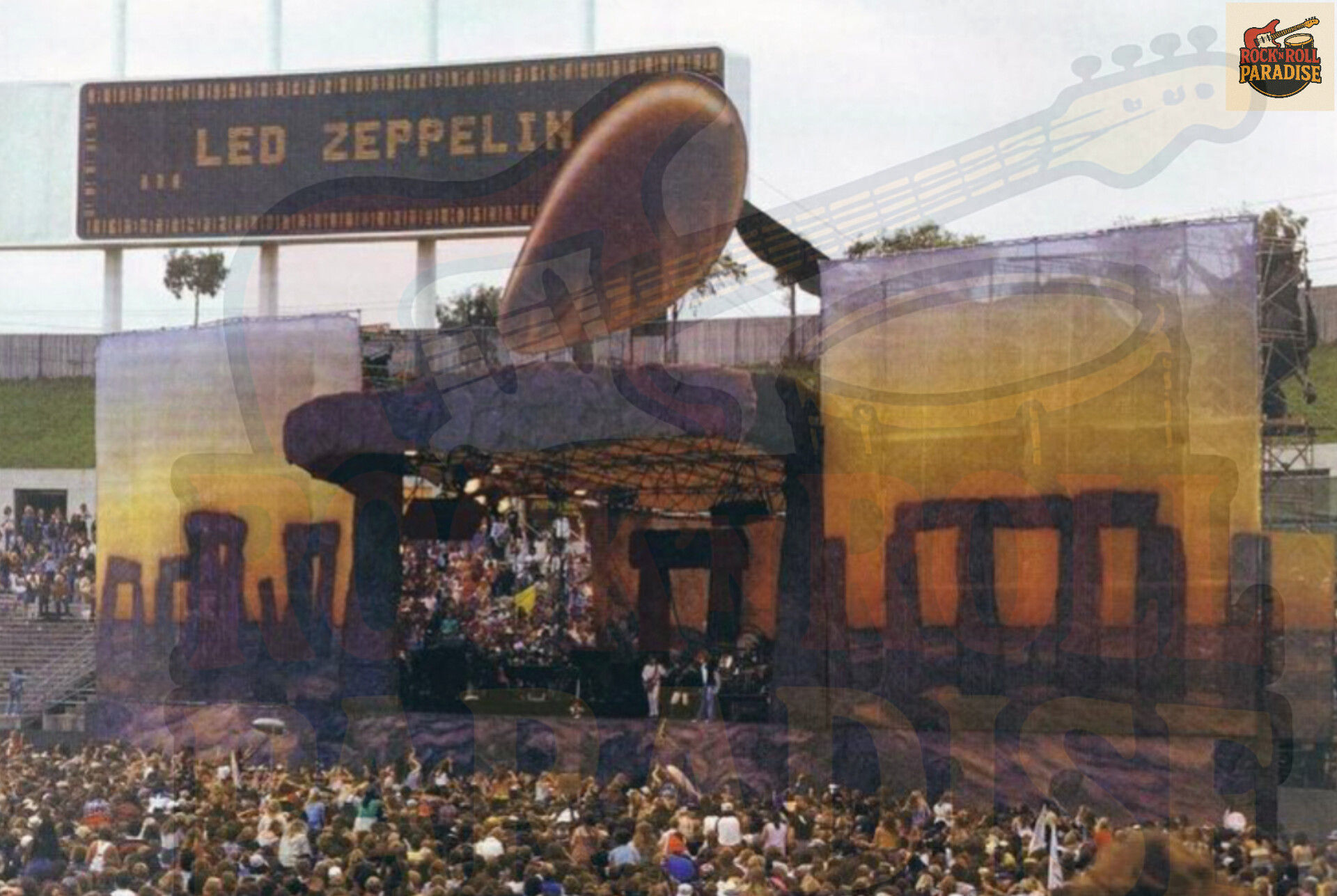 Led Zeppelin's infamous 1977 Chicago concert