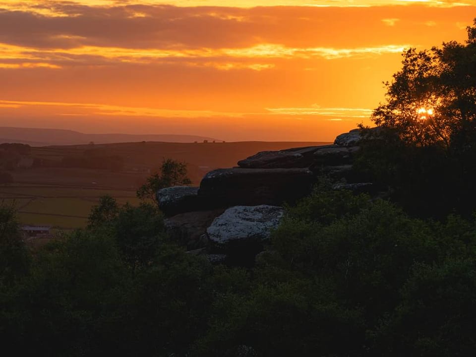 The sunsetting at Brimham... - David Ridsdill Photography