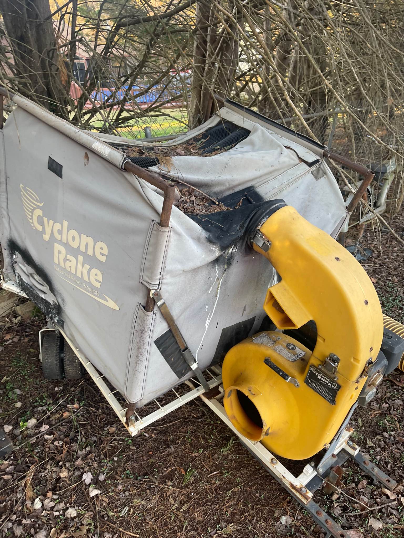 Used Cyclone Rake Leaf Bagger - Outdoor Power Equipment - Anderson ...