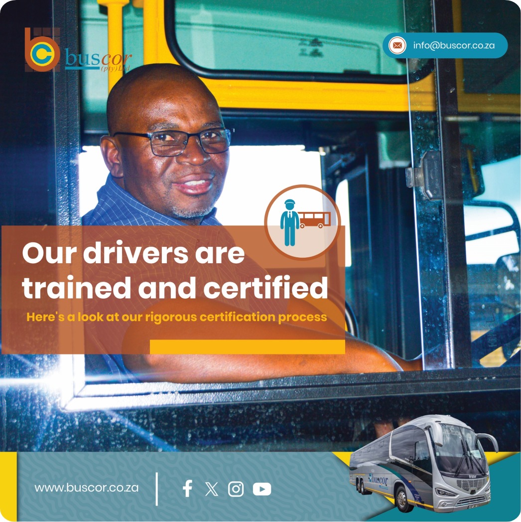 Buscorofficialpage - Our drivers are trained and certified to get you ...