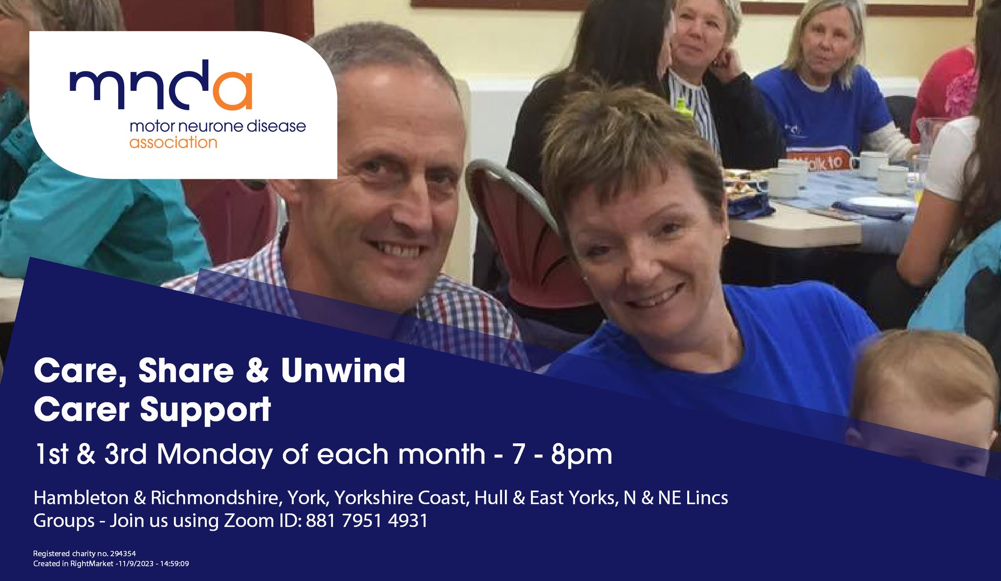 MND Association Carers Support - Cleveland, North & East Yorks