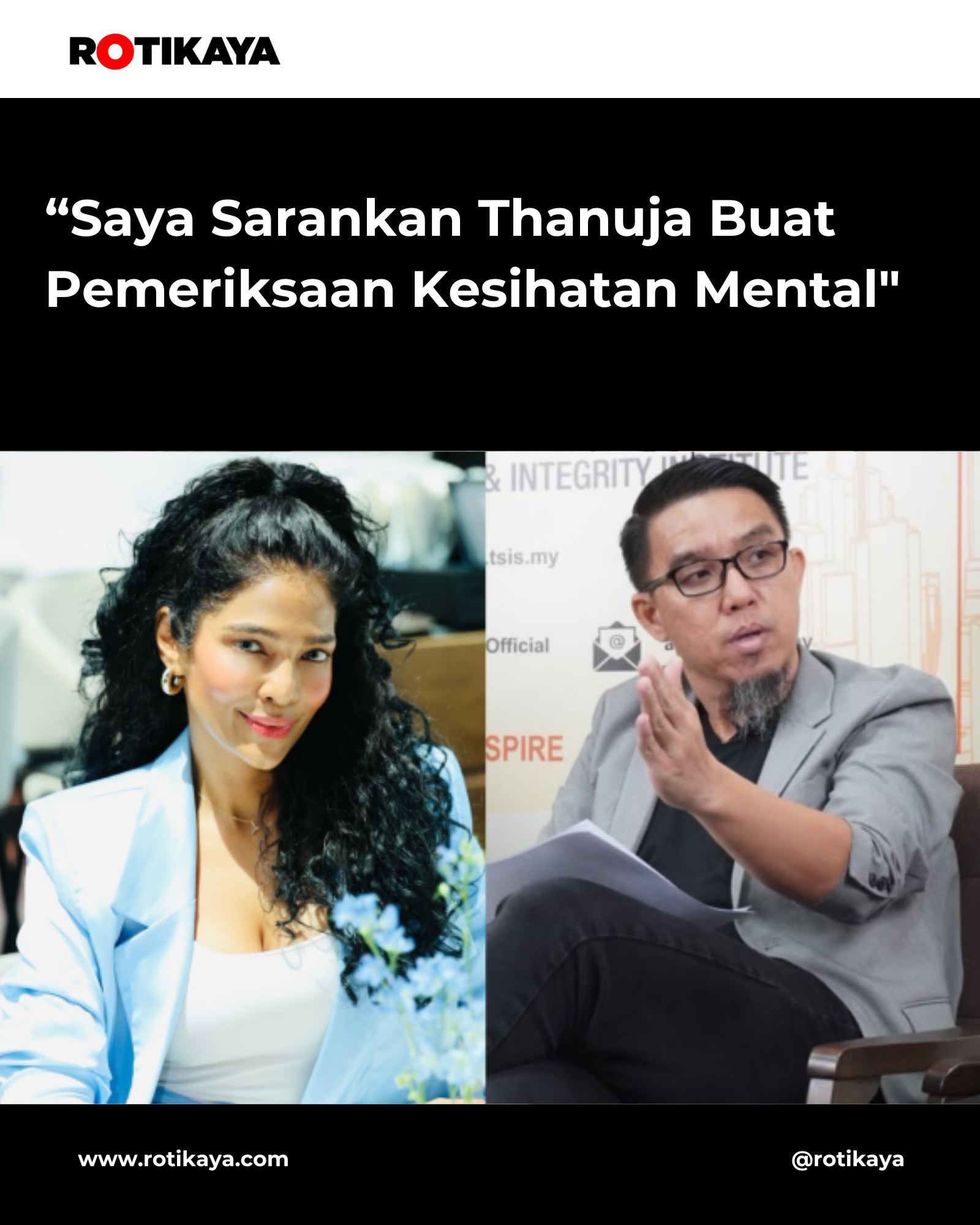 ROTIKAYA - “Atau bagi Thanuja, saudari makan ayam & ikan tu bukannya ...