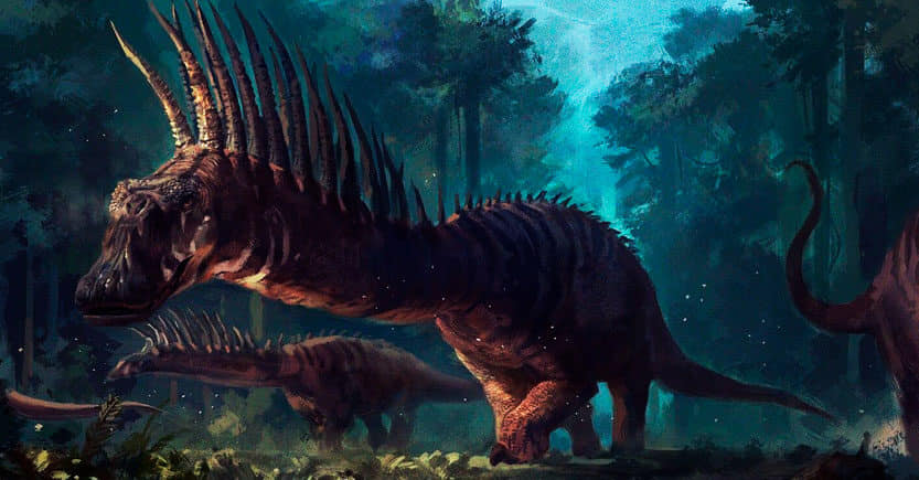 Bajadasaurus pronuspinax... - Animales prehistóricos