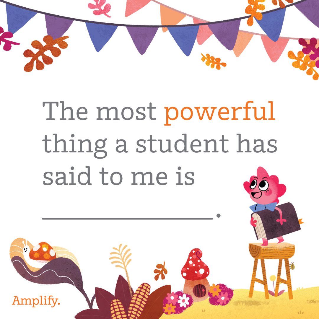 🧡 On World Students' Day, let's take a... - Amplify Education