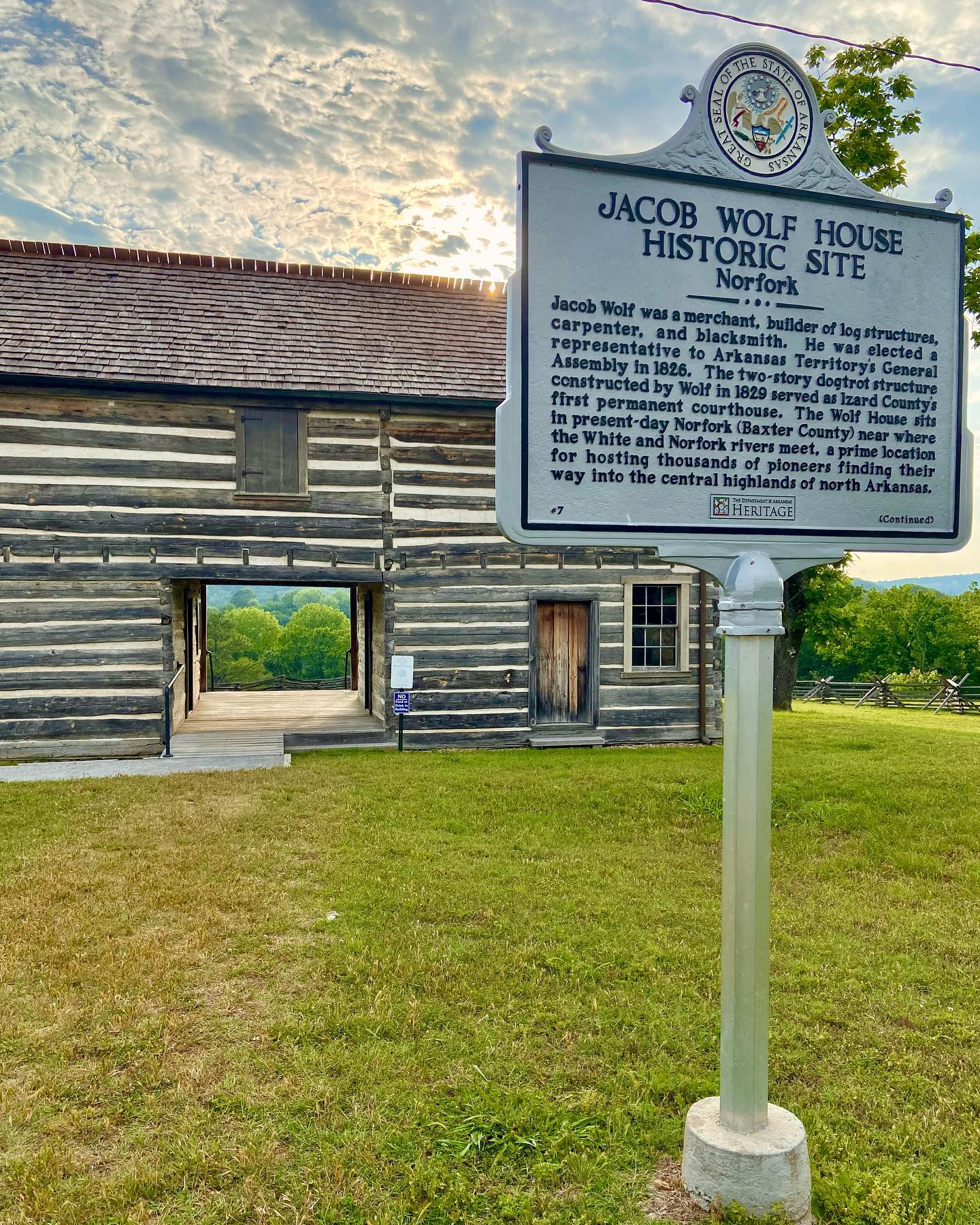 Ozark - Have you ever been to the oldest public structure in Arkansas ...