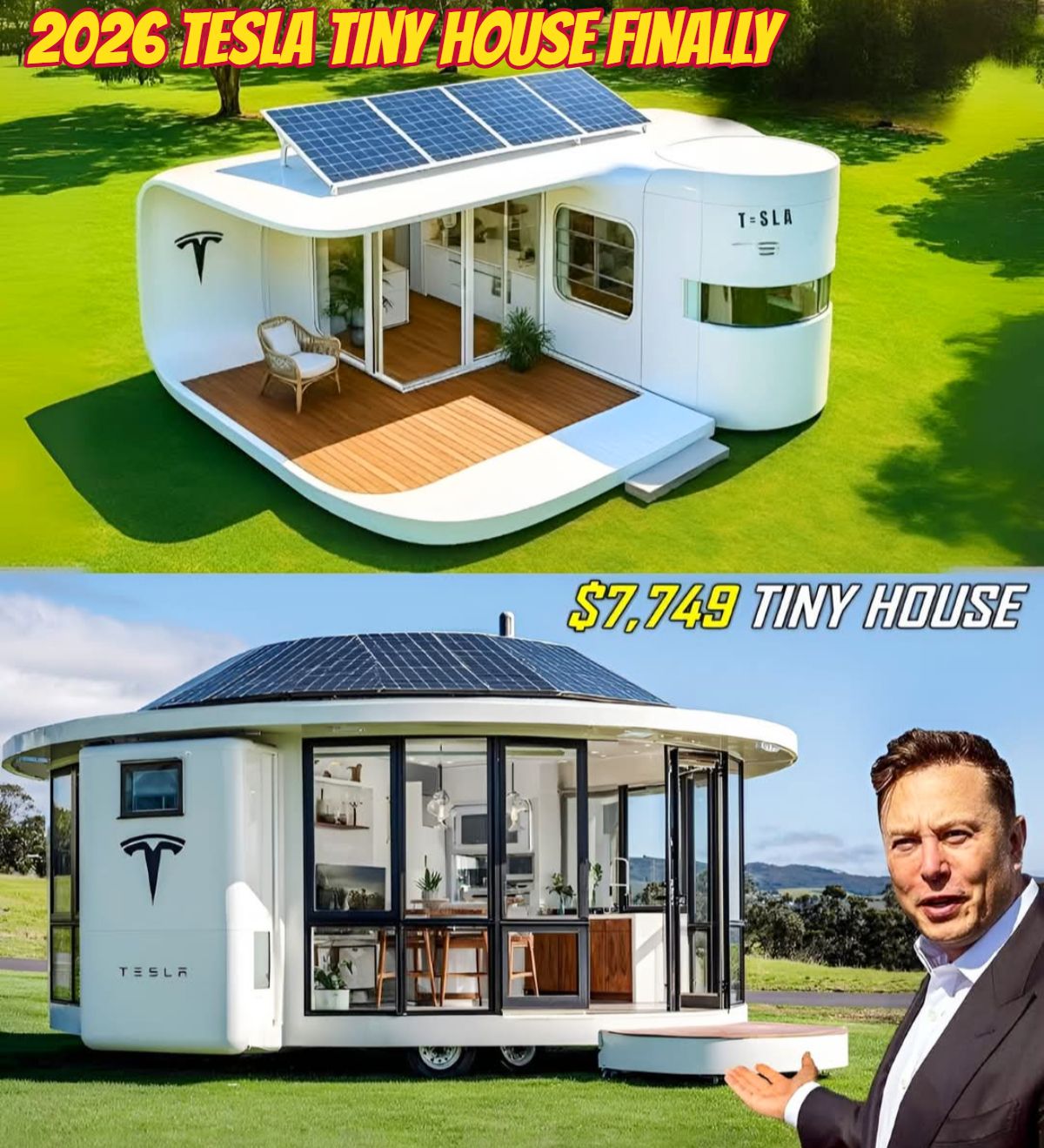 Hard - Elon Musk Announces Tesla Tiny House $7,999 Finally Released ...