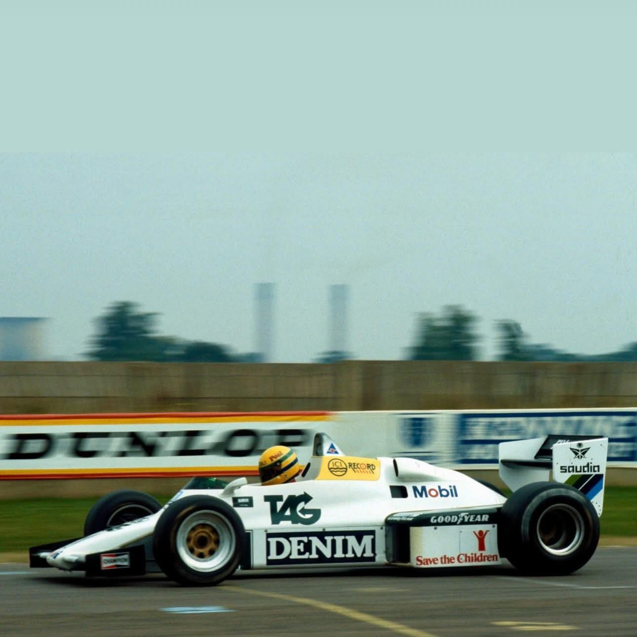 On 19 July 1983, Ayrton Senna arrived at Donington Park for the