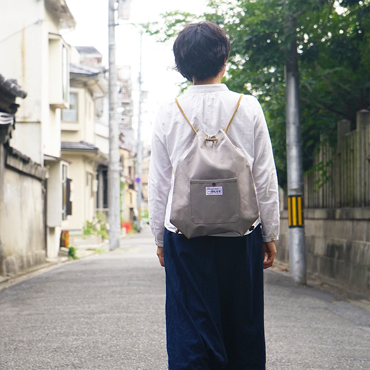 一澤信三郎帆布 - ちょっとお出かけするのに便利なナップサック、No 