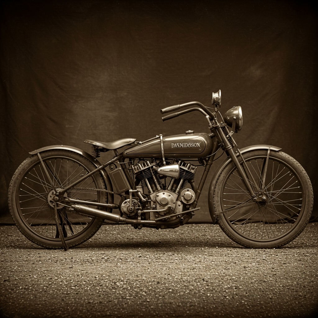 In 1903, the original Harley-Davidson motorcycle factory was