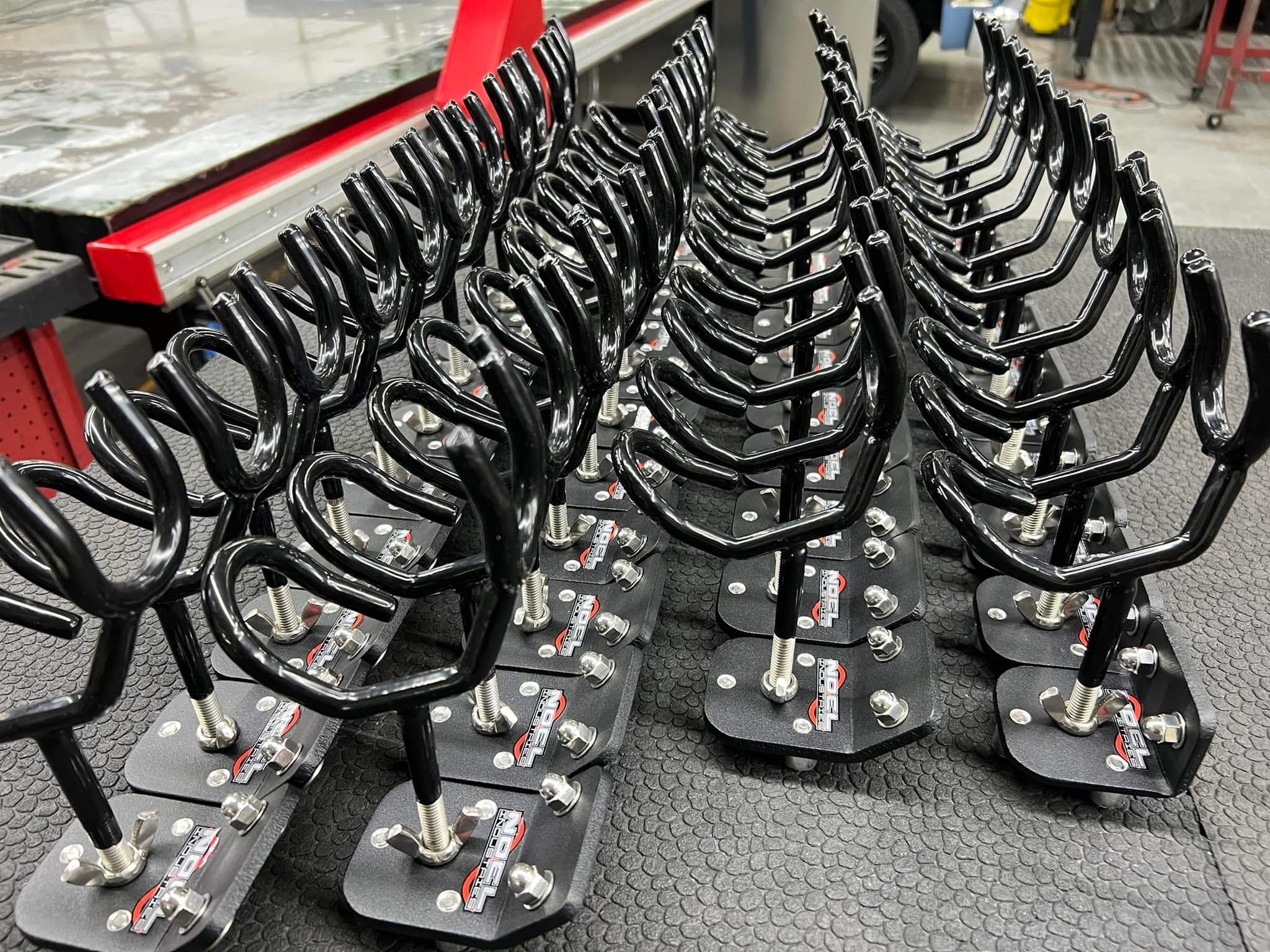 Noel Industries - These new T-rail mount rod storage... | Facebook