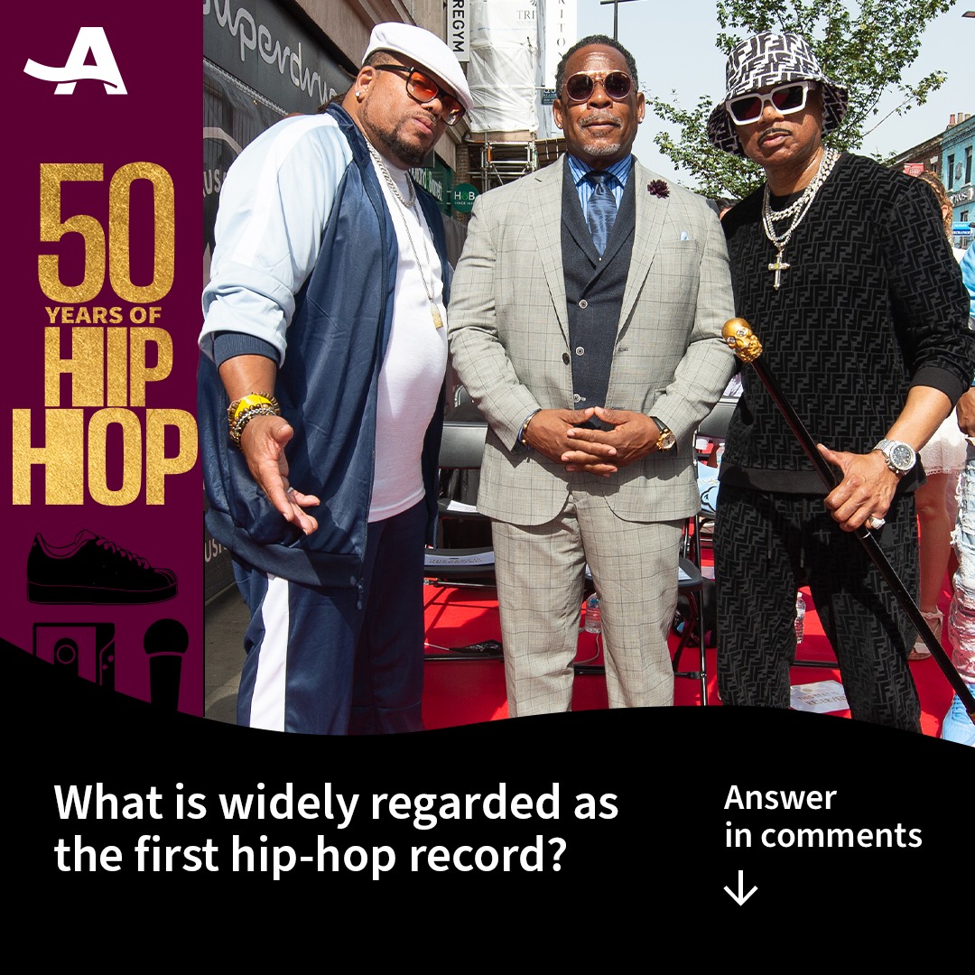 Hip-hop 50's trivia is here and in effect! What trio is considered