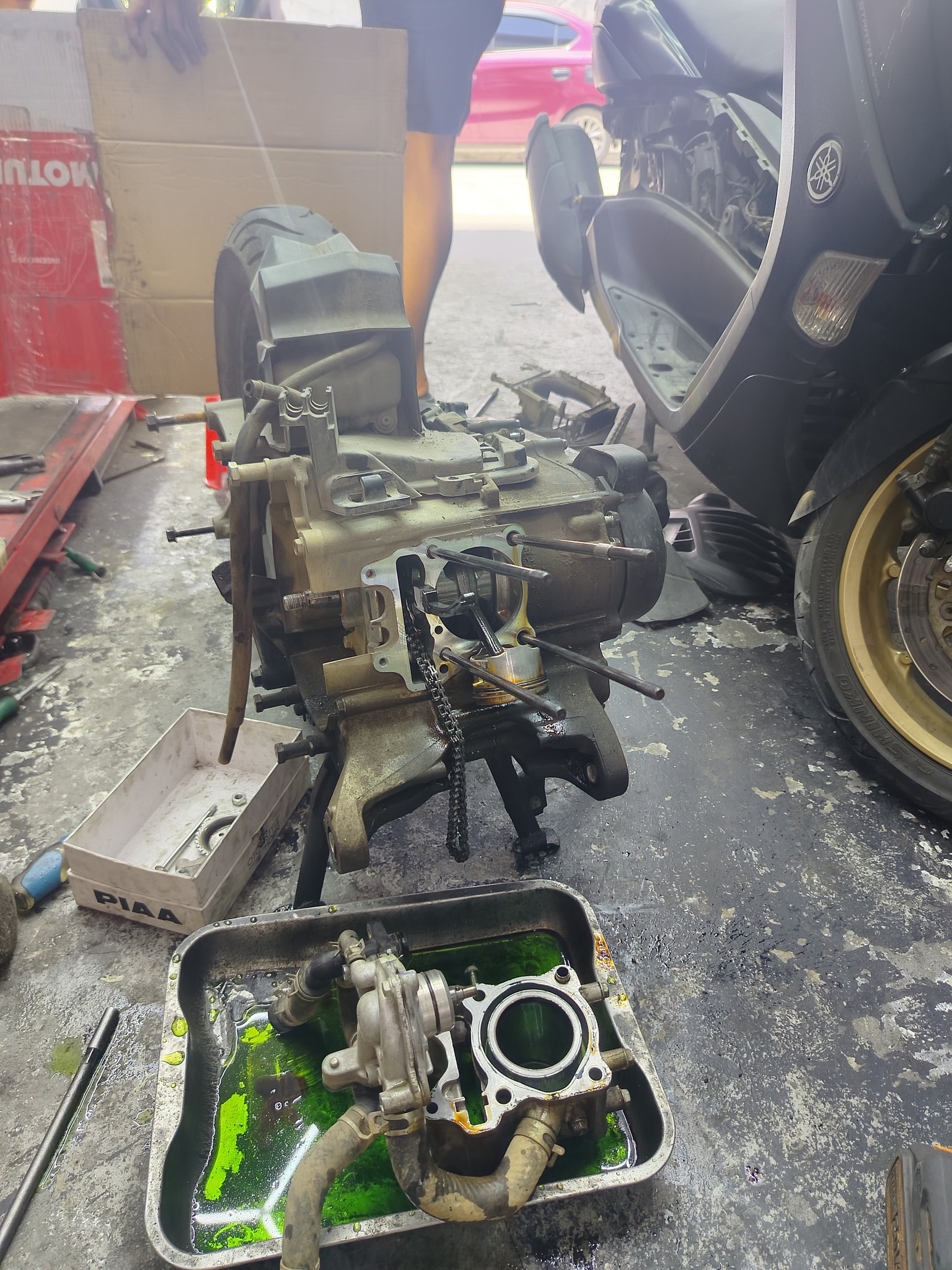 Atan Moto Works - Honda Click V2 🔥🔥🔥 ☑Engine Refresh... | Facebook